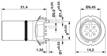 Комплект образцов-SACC-CIP-M12MSB-5P SMD SH-SP