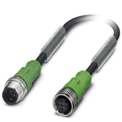 Кабель для датчика / исполнительного элемента-SAC-3P-M12MS/0,3-PUR/M12FS B