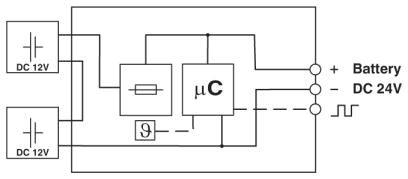 Энергоаккумулятор-UPS-BAT/VRLA-WTR/24DC/13AH