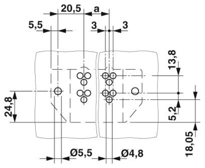 Клеммные блоки для печатного монтажа-MKDSP 95/ 3-20,0-F