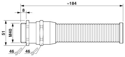 Кабельный ввод-G-INB-M40-M68N-NEPDS-S