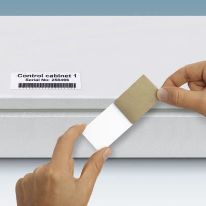 Пластиковая табличка-PMLP-RFID/UHF (110X38)