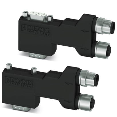 Шинный штекер D-SUB-SUBCON-PLUS-PROFIB/90X/PG/M12