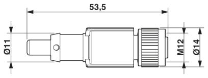 Нагрузочный резистор-SAC-5P-M12FS PB TR