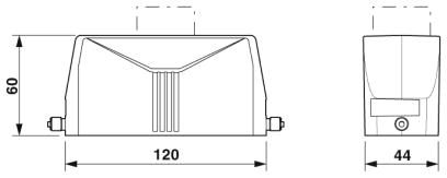 Корпус-HC-STA-B24-HLFS-1TTP16-EL-AL