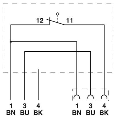 Переключатель положения дверцы-PLD E 400-DS-3,0/FS/0,6