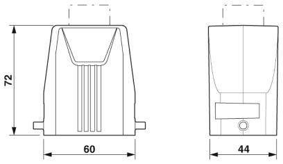 Корпус-HC-STA-B06-HHFS-1TTM25-EL-AL