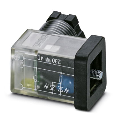 Штекерный модуль для электромагнитного клапана-SACC-VB-3CON-M12/CI-1L-SV 230V
