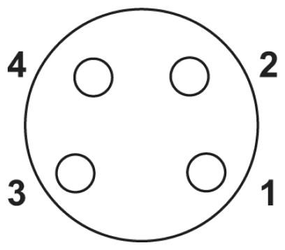 Встраиваемые разъемы-SACC-E-M 8FS-4CON-M8/0,5