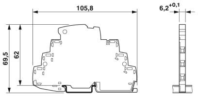 Устройство защиты от перенапряжений-TTC-6-2-24DC-UT