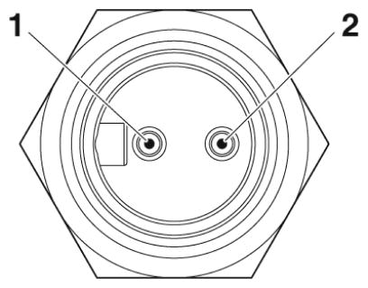 Встраиваемые разъемы-SACC-E-MINM-2CON-NPT12-547/1,0