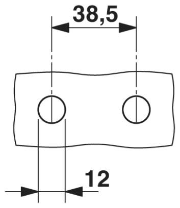 Зажим для экрана-SK 35-D
