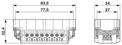 Модуль для контактов-HC-B 16-I-UT-M