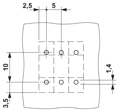 Одинарные клеммы для печатного монтажа-KDS 2,5