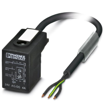 Кабель для датчика / исполнительного элемента-SAC-3P-3,0-PUR/BI-1L-V