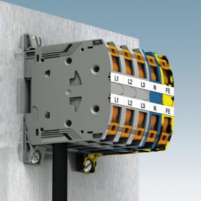 Клемма для высокого тока-PTPOWER 95-3L/N-F