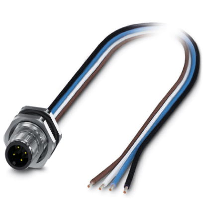 Встраиваемые разъемы-SACC-DSI-M12MS-4P-M16XL/0,5