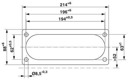 Панель кабельных вводов-MC-3/7-MULTI-67-PVO-BK