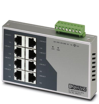 Промышленный коммутатор-FL SWITCH SF 8TX