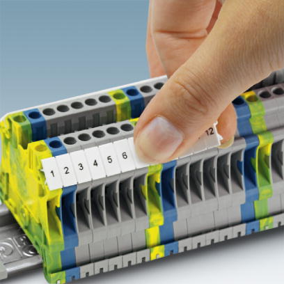 Маркировка для клеммных модулей-UCT-TM 7,62 BU