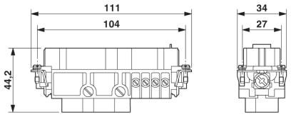 Модуль для контактов-HC-K 4/8-EBUS