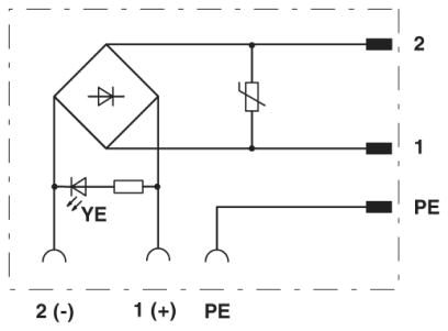 Штекерный модуль для электромагнитного клапана-SACC-V-3CON-PG9/A-GVL 12/24