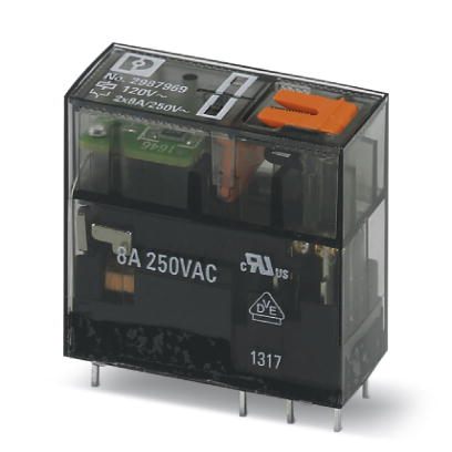 Одиночное реле-REL-MR-120AC/21-21/MS