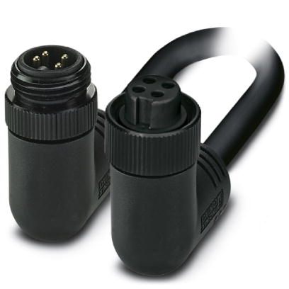 Силовой кабель-SAC-4P-MINMR/ 5,0-U50/MINFR