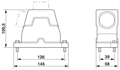 Корпус-HC-HPR-B10-HHWH-1TTM32-EM-BK