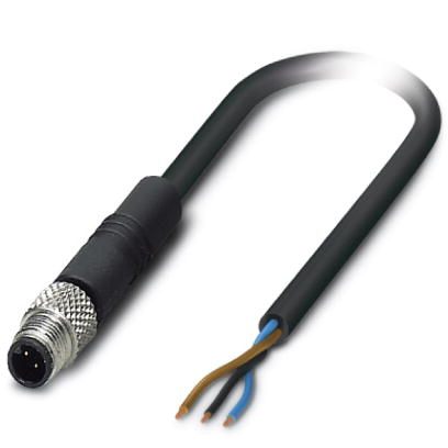 Кабель для датчика / исполнительного элемента-SAC-3P-M5MS/ 3,0-PUR