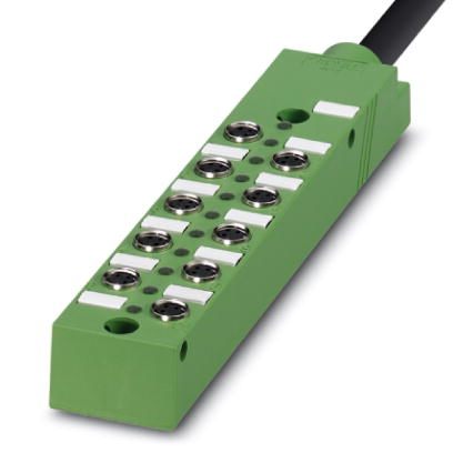 Коробка датчика и исполнительного элемента-SACB-10/3-L-5,0PUR-M8