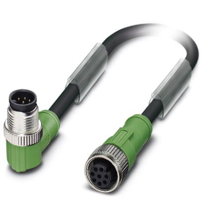 Кабель для датчика / исполнительного элемента-SAC-8P-M12MR-M12FS/.../...