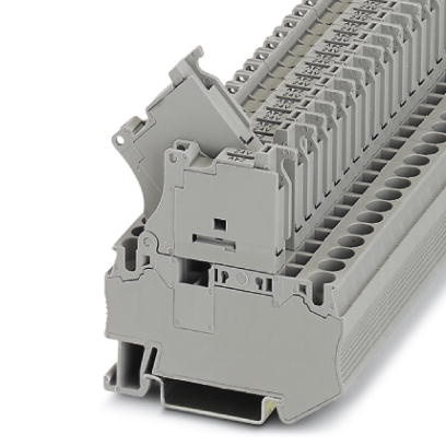 Клеммы для установки предохранителей-ST 4-HESILED 24 (5X20) GY/GY