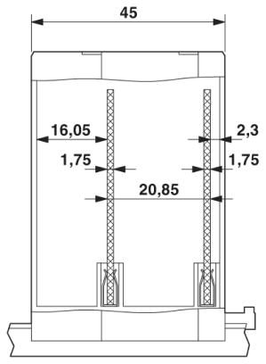 Корпус для электроники-ME MAX 45 F G 3-3 KMGY
