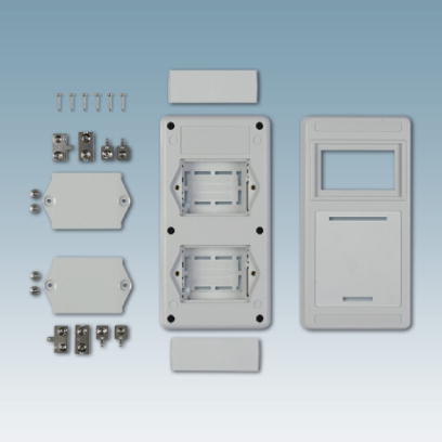 Корпус для электроники-HCS-C MAXI 1W 2X3AA 1 1 7035