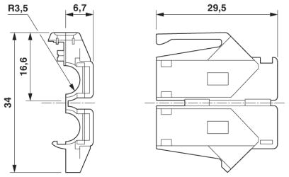 Колпачок для защиты от излома RJ45-VS-08-KS-H/GY