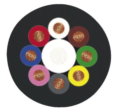 Кабель для датчика / исполнительного элемента-SAC-8P-M12MR/ 3,0-PVC