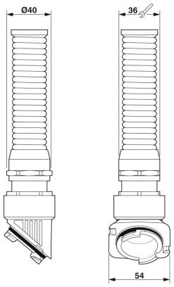 Кабельный ввод-HC-B-GB-M32-ER-AL