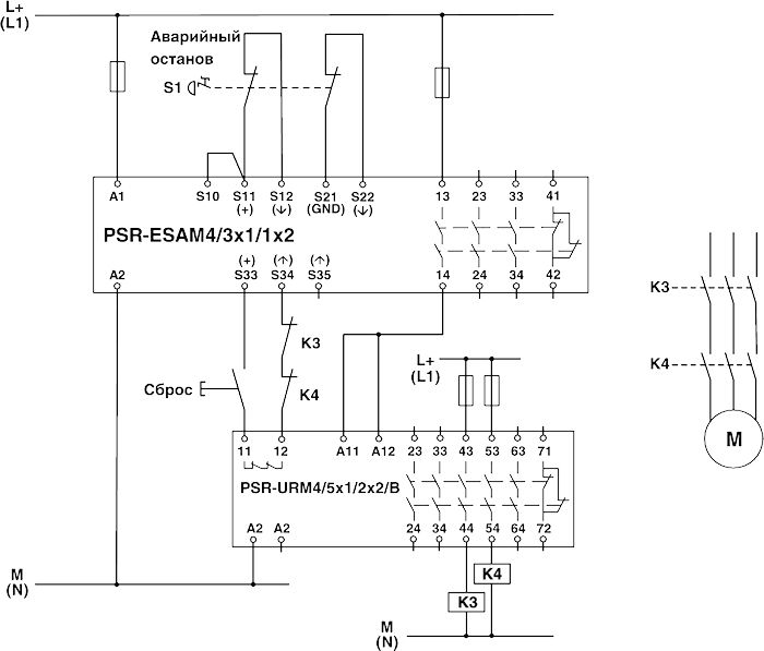 Модуль расширения-PSR-SPP-24UC/URM4/5X1/2X2
