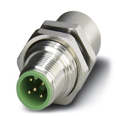 Проходная деталь-SACC-5P-DSI-M12MS/FS-M16