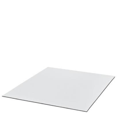 Пластина с гравировкой-GPK/SK 610X610X0,8 WH/BK