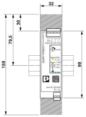 Источники питания-QUINT4-PS/1AC/24DC/2.5/PT