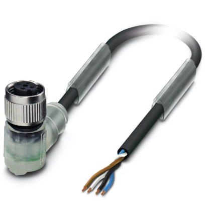 Кабель для датчика / исполнительного элемента-SAC-4P-10,0-PUR/FR-3L SCO