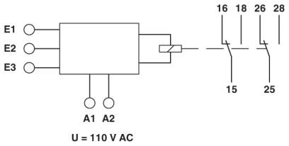 Контрольное реле-EMD-SL-LL-110