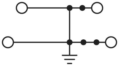 Двухъярусная заземляющая клемма-FTTBS 1,5/S-PE