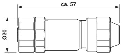Разъем-SACC-M12FS-5CON-DM 3-5 SH VA
