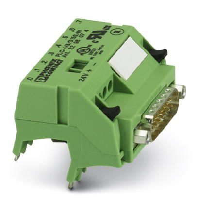 Подсоединение к системе-PLC-V8/D15S/IN