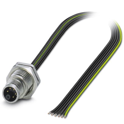 Встраиваемые разъемы-SACC-DSI-M12MSM-5PE-M16XL/0,2