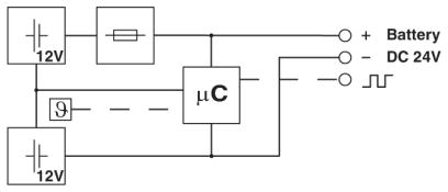 Энергоаккумулятор-UPS-BAT/LI-ION/24DC/120WH