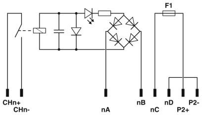 Модуль ввода-вывода-IOA REL 120V DI/1.0A/EX